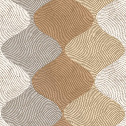 Papel Tapiz - Ondas retro